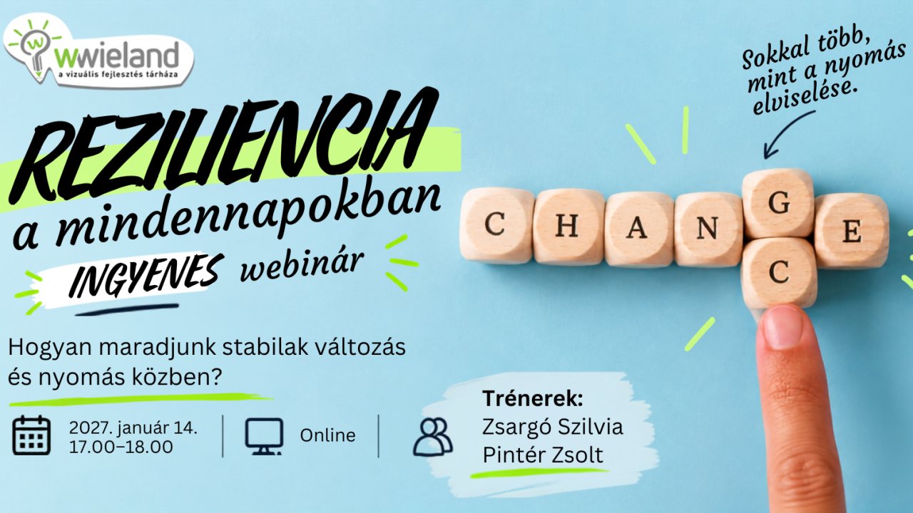 Reziliencia a mindennapokban webinár